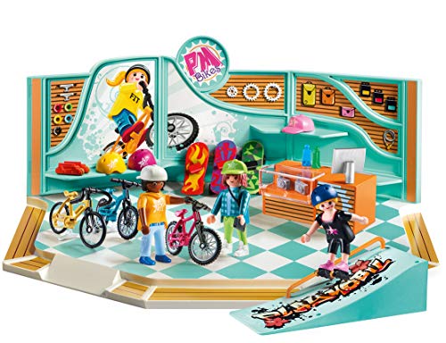 PLAYMOBIL Tienda de Bicicletas y Skate