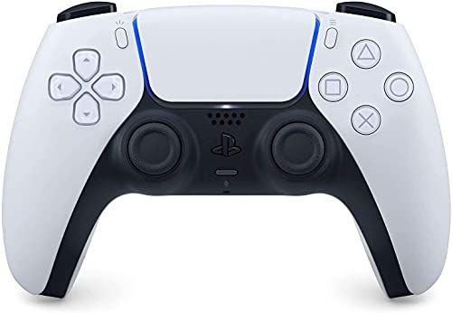 PlayStation - Mando Inalámbrico DualSense | Mando Original Sony para PS5 con Retroalimentación Háptica y Gatillos Adaptativos - Color Blanco