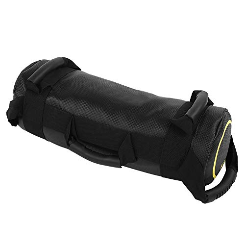 Power Bag Sandbag Cuero de PU para Principiantes Peso Muerto Se Pone en Cuclillas Entrenamientos Avanzados(10 kg)
