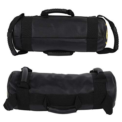 Power Bag Sandbag Cuero de PU para Principiantes Peso Muerto Se Pone en Cuclillas Entrenamientos Avanzados(10 kg)