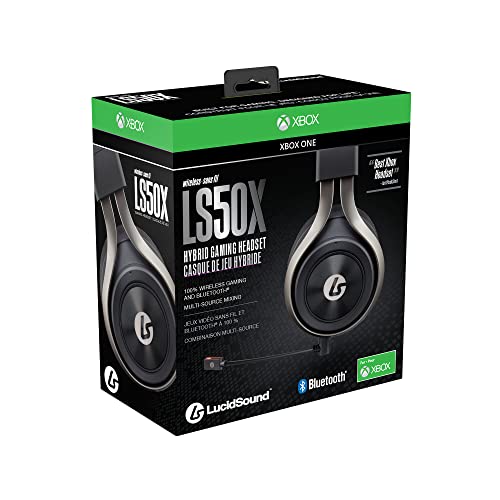 PowerA LucidSound LS50X - Auriculares de Juego inalámbricos para Xbox, Sonido Envolvente, con Bluetooth, Licencia Oficial