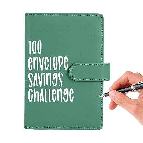 presupuesto Organizador financiero mensual con cuaderno seguimiento gastos Carpeta ahorros y billetera relleno efectivo, presupuesto A5 para presupuestar