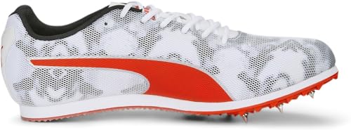 PUMA Unisex Adults' Sport Shoes EVOSPEED STAR 8 Track & Field Shoes, PUMA BLACK-PUMA WHITE-PUMA RED, 40