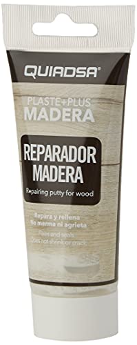 Quiadsa 52502236 Plaste+Plus Emplaste Masilla para Madera Blanco - 100 ml
