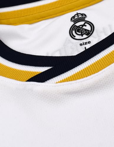 Real Madrid Camiseta Primera Equipación Temporada 2023-2024 - Bellingham 5 - Replica Oficial con Licencia Oficial - Adulto (XXL)