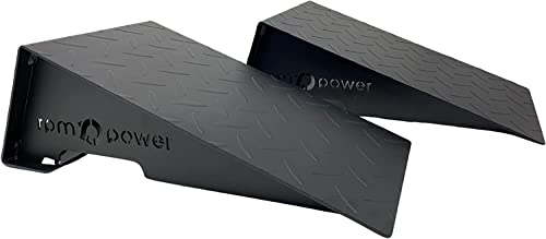 RPM Power Slant Board & Squat Wedge (Pair) - Slant Board Squat Wedges para Sentadillas Profundas, estiramientos y Mejora de Sentadillas elevadas (Acero)
