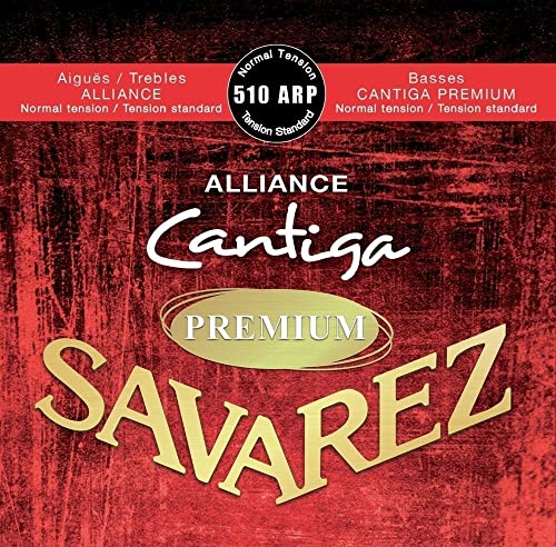 Savarez 510ARP Cuerdas para Guitarra Clásica Alliance Cantiga Premium Juego Tensión Normal