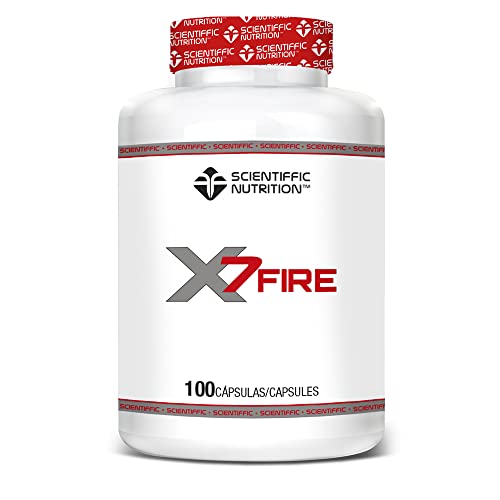 Scientiffic Nutrition - Xfire7, Quemagrasas Potente para Ayudar a la Pérdida de Peso, Suplemento Termogénico Quemador de Grasas - 100 Cápsulas