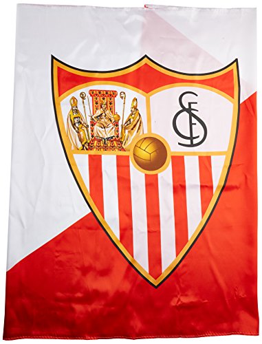 Sevilla CF Badsev Bandera, Rojo/Blanco, Talla Única