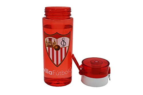 Sevilla Fútbol Club, Botella de Agua de Metal, Producto Oficial del Sevilla Fútbol Club, Capacidad 550 ml (CyP Brands)