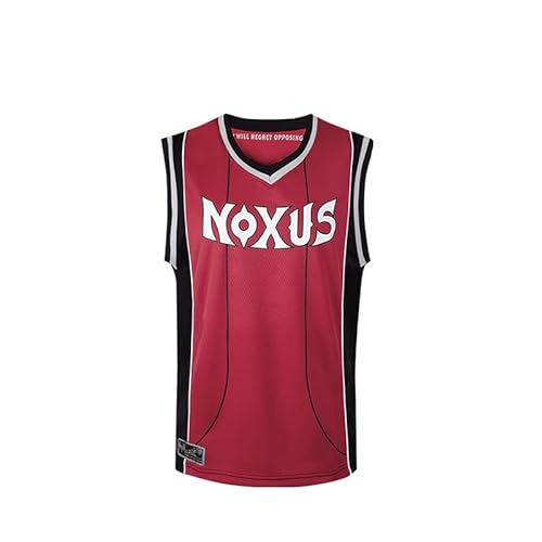 Slam Master Shohoku Sakuragi School Basketball Team Tops Shirt LOL League of Legends Noxus Chaleco Deportes Suelto Uniforme Jerseys, Noxus Jerseys, XL