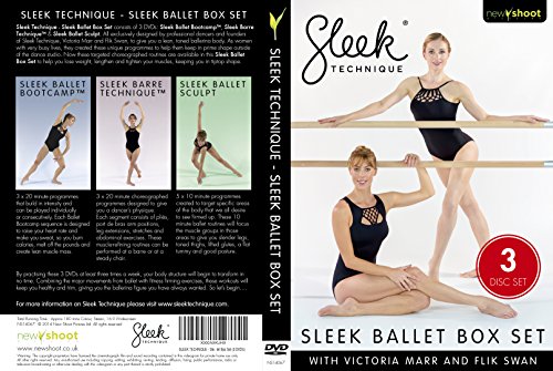 Sleek Technique - Ballet Body Box Set (3 Dvd's) by Flik Swan