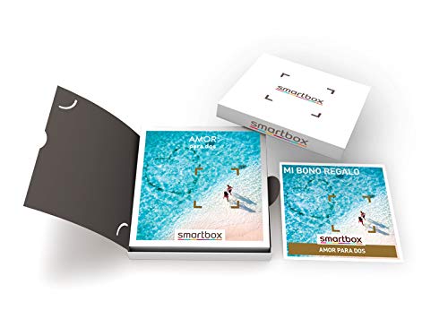 Smartbox - Caja Regalo Amor para Dos - Idea de Regalo Boda - 1 Experiencia de Estancia, Bienestar, gastronomía o Aventura para 2