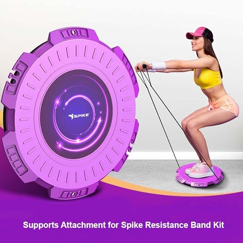 Spike Tabla de abdominales | Twister de barriga para ejercicio abdominal, equipo de gimnasio en casa para hombres y mujeres (Spike Tummy Twister)