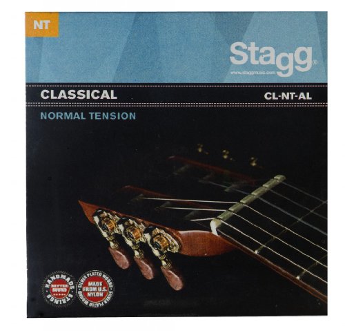 Stagg CLNTAL - Juego de cuerdas para guitarra de nylon (tensión media)