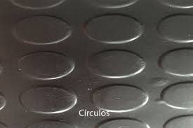 Suelo de goma antideslizante de caucho de 3mm de espesor en Ancho 1,00-1,20 y 1,50 m (Caucho, 1x1metro)