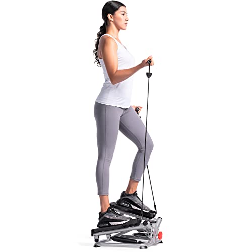 Sunny Health & Fitness Máquina Avanzada de Escaladora de Cuerpo Total en Gris SF-S0979