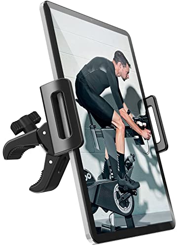 Tendak Soporte Tablet para Cinta de Correr Bicicleta - Universal rotación de 360° Ajustable Soporte para Tabletas,para 4.6"-12.9" Tablets teléfono Inteligente