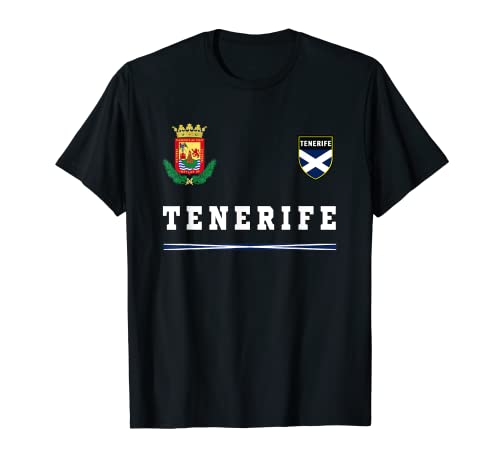Tenerife Fútbol/Deportes Bandera Fútbol Camisetas Camiseta