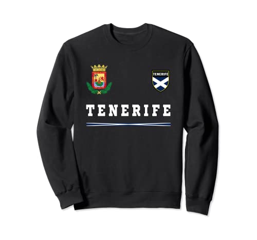 Tenerife Fútbol/Deportes Bandera Fútbol Camisetas Sudadera