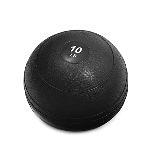 Trademark Innovations Marca innovaciones Ejercicio Slam – Balón Medicinal, Color Negro, 10 kg