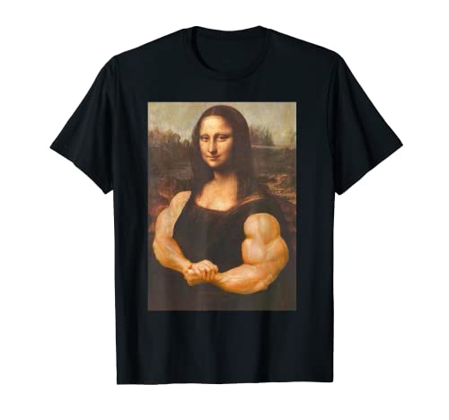 Trajes de entrenamiento muscular para musculación de Mona Lisa Camiseta