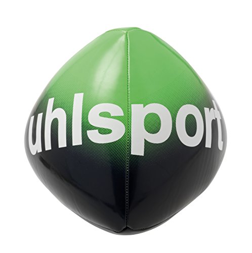 uhlsport reflex ball, balón de entrenamiento especial para porteros y futbolistas, balón de práctica para entrenar reflejos y reacciones, verde/azul marino