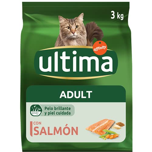 Ultima Pienso para Gatos Adulto con Salmón - 3kg