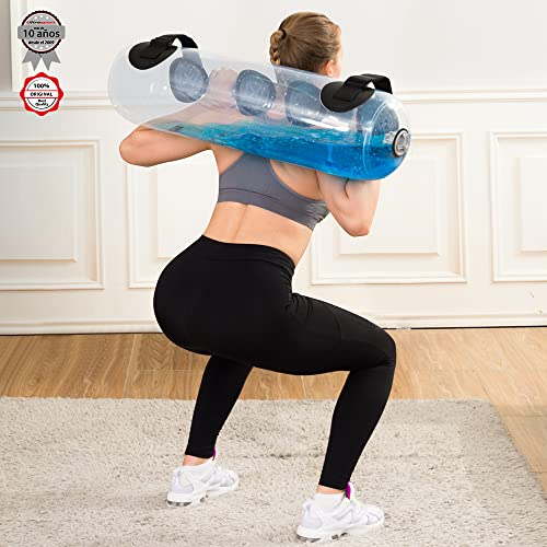 Ultrasport Saco Aqua Fitness, bolsa de agua rellenable para entrenamiento de cardio, entrenamiento a intervalos, crossfit, levantamiento de pesas, bolsa de pesas de alta intensidad