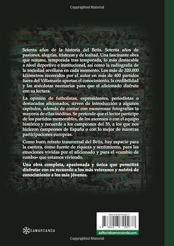Una vida con el Betis. Una historia en verdiblanco: (Edición limitada: imágenes a color) (SIN COLECCION)