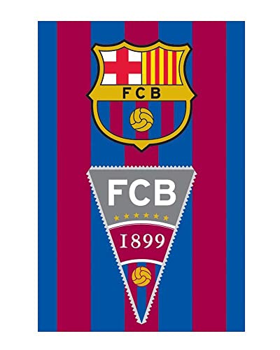 Unbekannt FC Barcelona Toalla 100% algodón, Multicolor, 40 x 60 cm