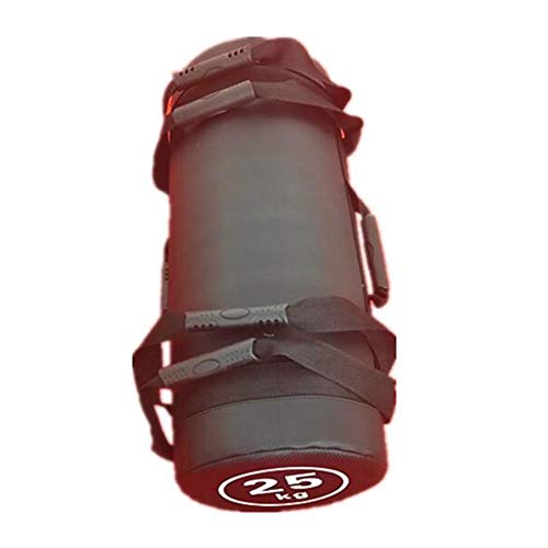 UOBEKETO Fitness Sandbag Entrenamiento de Levantamiento de Pesas Sandbag Kettlebells con Bolsas de Soporte de Peso, PVC Bolsa de Arena de Peso Ajustable con Asas