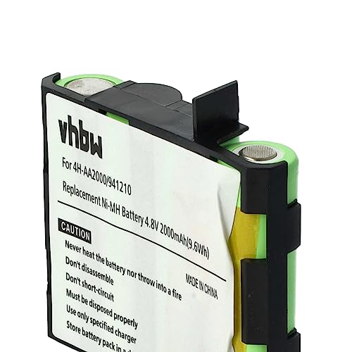 vhbw NiMH batería 1500mAh (4.8V) para tecnología médica como estimulador Muscular Compex Fit 1.0, Fit 3.0, Full Fitness, FullFitness, Mi, Mi-Fitness