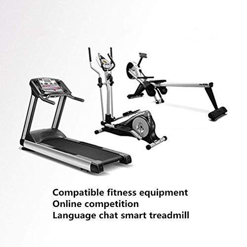 Walking Treadmill Folding Running Machine, Online Game Language Chat Smart Treadmill