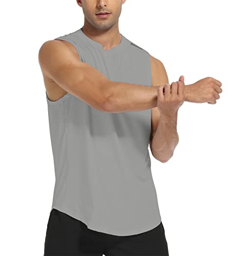 WAZZAP Camiseta Tirantes Hombre Secado Rápido Gym Fitness Gimnasio Deportivo Sin Manga Tank Top
