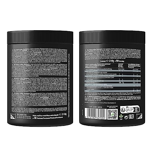 Weider Micronized Creatine Monohydrate Powder (310g) Sabor Neutro. 99% Monohidrato de Creatina 200 Mesh con AstraGin, Sin Azúcar, Sin Grasa, Sin Estimulante, Vegano, Aumento del Rendimiento Físico