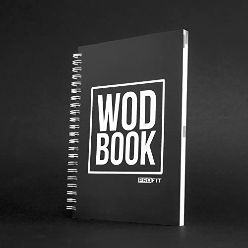 wodbook diario en el beneficio – Crossfit WOD libro de registro de formación – Planificador de Entrenamiento Cruz formación seguimiento diario – Crossfit Workout Log