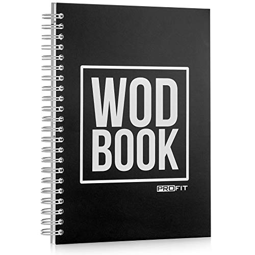 wodbook diario en el beneficio – Crossfit WOD libro de registro de formación – Planificador de Entrenamiento Cruz formación seguimiento diario – Crossfit Workout Log