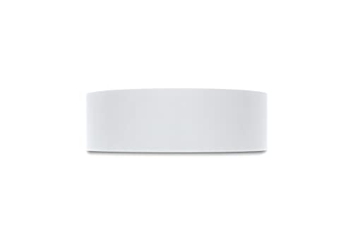 WoodPress® Cinta de melamina blanca mate de 30 mm, cinta de chapa prepegada, rollo de 7,5 m, planchar para una fácil aplicación de bricolaje, cubrirá el borde de un panel de MDF estándar