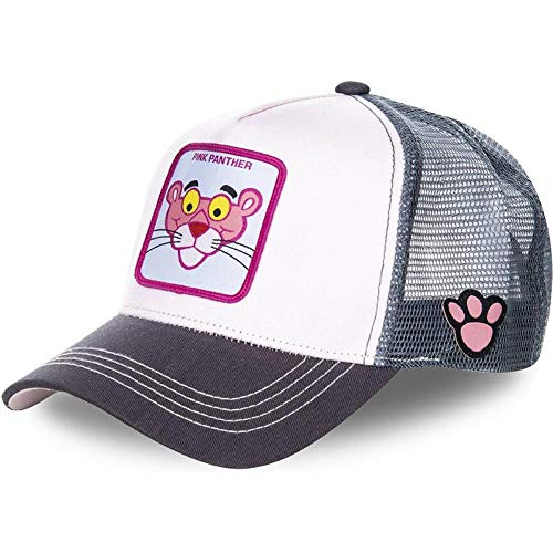 WULIAN Brand Pink Panther Snapback Cotton Baseball Cap Hombres Mujeres Hip Hop Dad Mesh Hat Trucker Hat Dropshipping, Mickey Blue