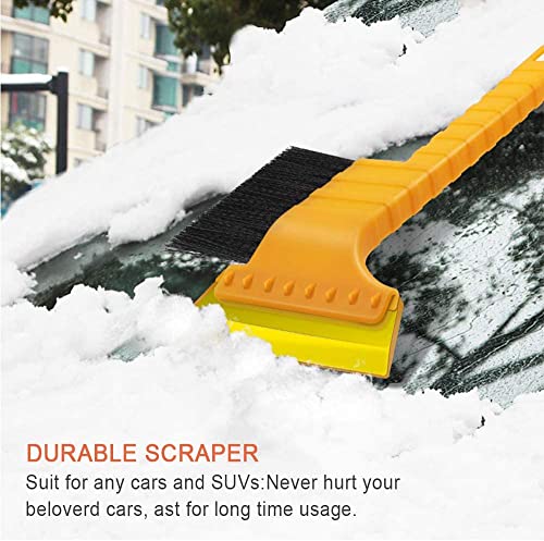 XMING SENPUSI Removal Shovel Snow Remover 2 en 1 Dual Head Ligero Ligero Invierno Desfrecimientos Defrosting Snow Cepillo Scaper Scaper Snowshield