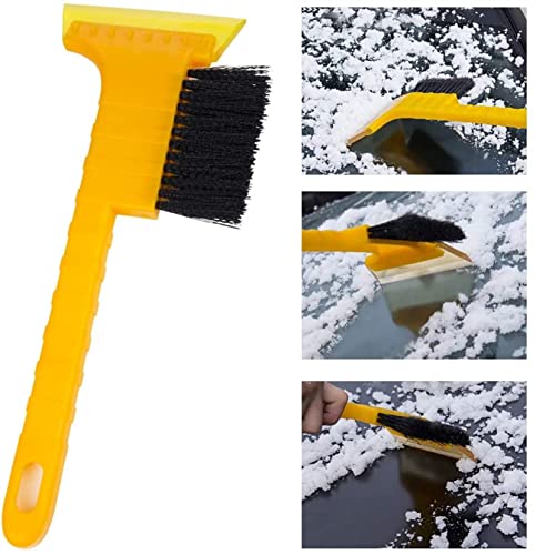 XMING SENPUSI Removal Shovel Snow Remover 2 en 1 Dual Head Ligero Ligero Invierno Desfrecimientos Defrosting Snow Cepillo Scaper Scaper Snowshield