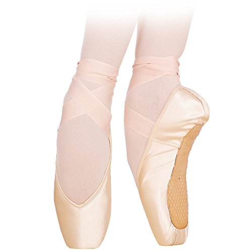 Zapatilla de punta para ballet Grishko 2007–Suela H — Planta XXXX Rosa Size: 4.5