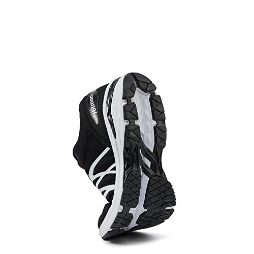Zapatillas Running Hombre Mujer Zapatos Deportivos Correr Deporte Gimnasio Caminar Trail Running Ligeras Antideslizantes Transpirables Casual Zapatos Negro y Blanco 42 EU