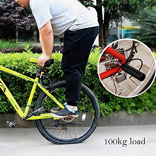 ZONSUSE Clavijas para Pedales BMX Antideslizantes de aleación de Aluminio, Pedal de Bicicleta Apto para Ejes Delanteros o Traseros (Negro)