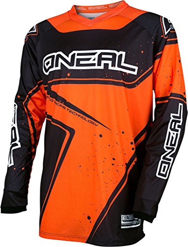 0028-403 - Oneal Element 2017 Racewear Motocross Jersey M Black Orange