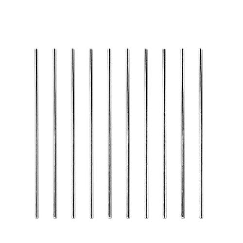 10 piezas de 4 mm HSS de acero barra redonda barra cilíndrica Pin DIY herramienta de artesanía