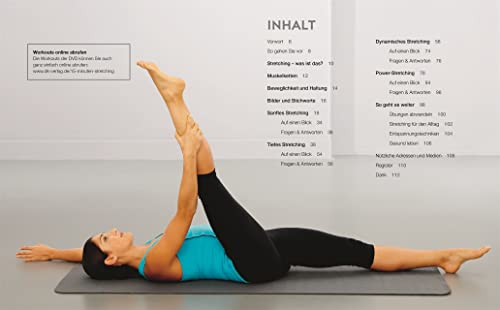 15 Minuten Stretching für jeden Tag: Alle Workouts auf DVD & online