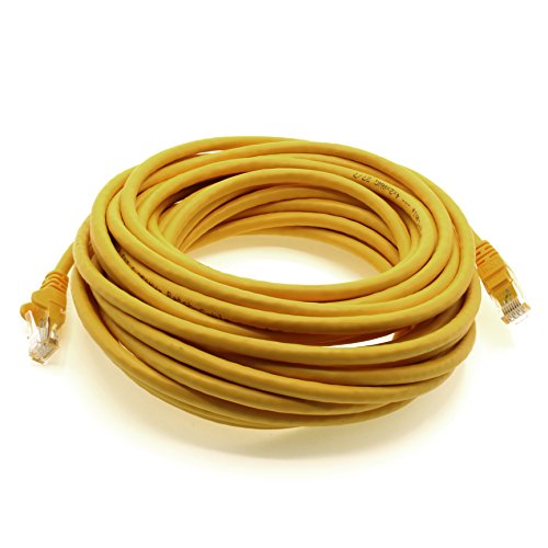1m - amarillo - 10 piezas - Cable de red Ethernet con conectores RJ45 CAT6 CAT 6 Cat.6 1000 Mbit/s