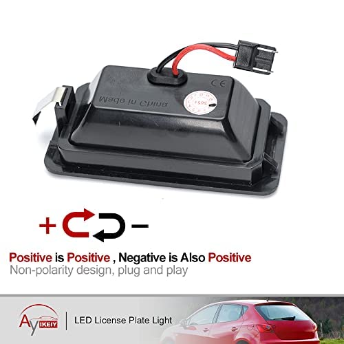2 LED luces para matrícula luz matricula compatibles con Seat Ibiza IV 6J/6P Hatchback 2009-2016